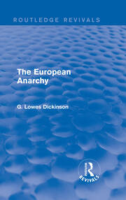 The European Anarchy book cover