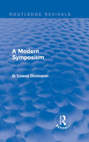 A Modern Symposium book cover