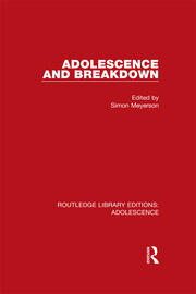 Adolescence and Breakdown book cover