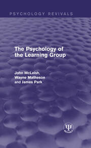 The Psychology of the Learning Group book cover