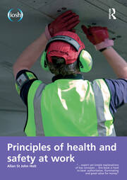 Principles of Health and Safety at Work book cover