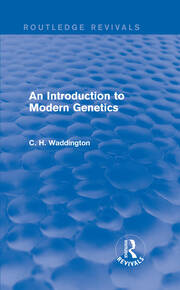 An Introduction to Modern Genetics book cover