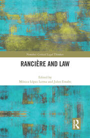 Ranciere and Law book cover