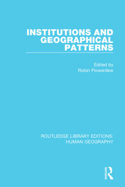 Institutions and Geographical Patterns book cover
