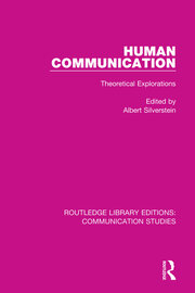 Human Communication: Theoretical Explorations book cover