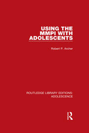 Using the MMPI with Adolescents book cover