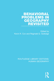Behavioral Problems in Geography Revisited book cover