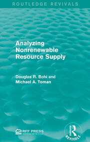Analyzing Nonrenewable Resource Supply book cover