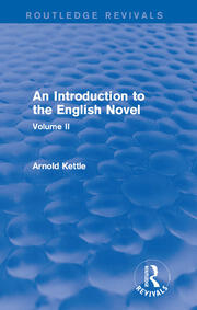 An Introduction to the English Novel: Volume II book cover