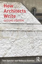 How Architects Write book cover