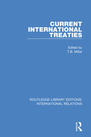 Current International Treaties book cover