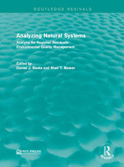 Analyzing Natural Systems: Analysis for Regional Residuals-Environmental Quality Management book cover