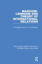 Marxism-Leninism and the Theory of International Relations book cover