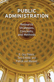 Public Administration: Research Strategies, Concepts, and Methods book cover