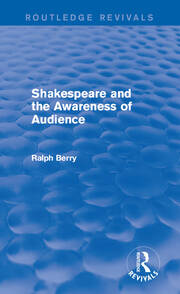 Shakespeare and the Awareness of Audience book cover