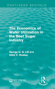 The Economics of Water Utilization in the Beet Sugar Industry book cover