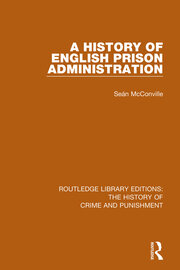 A History of English Prison Administration book cover