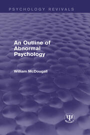 An Outline of Abnormal Psychology book cover