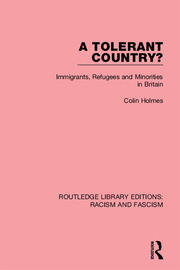 A Tolerant Country?: Immigrants, Refugees and Minorities book cover