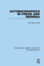Autobiographics in Freud and Derrida book cover