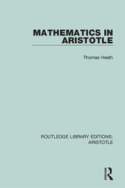 Mathematics in Aristotle book cover