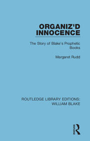 Organiz'd Innocence: The Story of Blake's Prophetic Books book cover