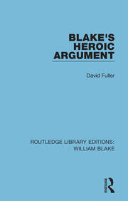 Blake's Heroic Argument book cover