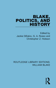 Blake, Politics, and History book cover