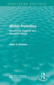 Water Pollution: Economics Aspects and Research Needs book cover