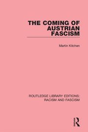 The Coming of Austrian Fascism book cover