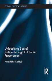 Unleashing Social Justice through EU Public Procurement book cover