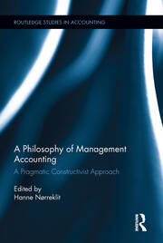 A Philosophy of Management Accounting: A Pragmatic Constructivist Approach book cover