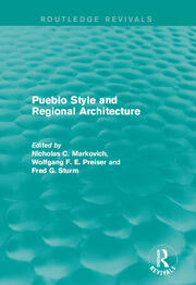 Pueblo Style and Regional Architecture (Routledge Revivals) book cover