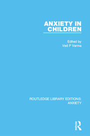 Anxiety in Children book cover