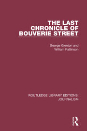 The Last Chronicle of Bouverie Street: On the Closure of the “News Chronicle” and the “Star” book cover