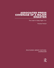 Associated Press Coverage of a Major Disaster: The Crash of Delta Flight 1141 book cover