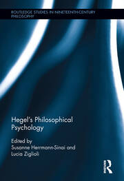 Hegel's Philosophical Psychology book cover