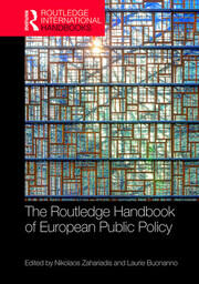 The Routledge Handbook of European Public Policy book cover