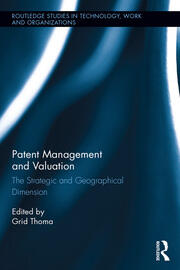 Patent Management and Valuation: The Strategic and Geographical Dimension book cover