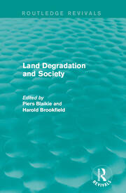 Land Degradation and Society book cover