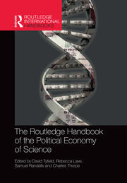 The Routledge Handbook of the Political Economy of Science book cover