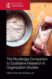 The Routledge Companion to Qualitative Research in Organization Studies book cover