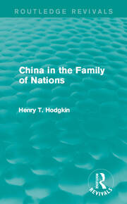 China in the Family of Nations (Routledge Revivals) book cover