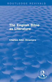 The English Bible as Literature (Routledge Revivals) book cover