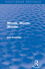 Words, Words Words! book cover