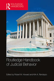 Routledge Handbook of Judicial Behavior book cover