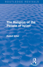 The Religion of the People of Israel (Routledge Revivals) book cover