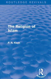 The Religion of Islam (Routledge Revivals) book cover