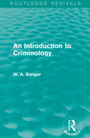 An Introduction to Criminology (Routledge Revivals) book cover