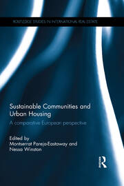 Sustainable Communities and Urban Housing: A Comparative European Perspective book cover